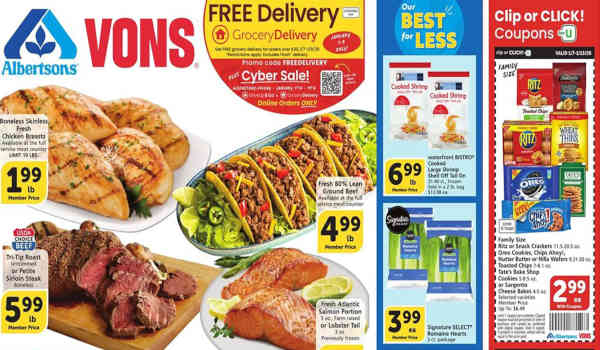 Vons coupons (1/7 through 1/13/2026)